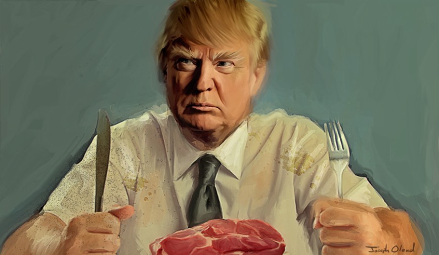 Trump Steak post